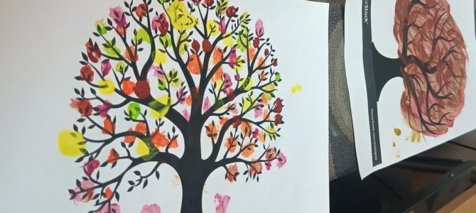 Jesienne dekoracje – zajęcia świetlicowe