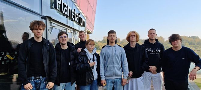 Wycieczka do CNK – klasa 3B + LO