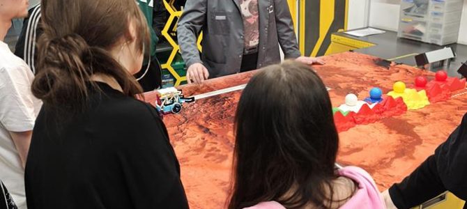 Programowaliśmy łaziki! Zajęcia w Centrum Nauki Kopernik.