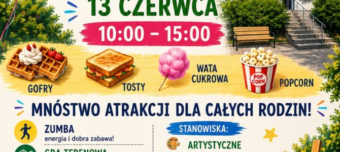 Piknik Rodzinny w MOS nr 1 – już 13 czerwca! Piknik Rodzinny w MOS nr 1 – już 13 czerwca!